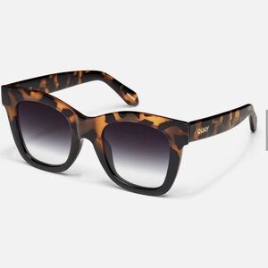 Quay Australia Black Tortoise Sunglasses “After Hours”